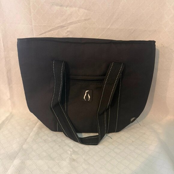Black Cooler Bag With Penguin - Picture 1 of 4